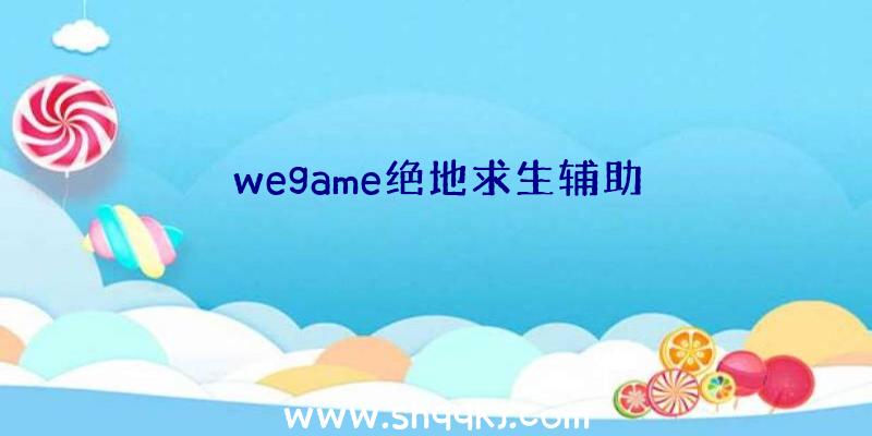 wegame绝地求生辅助