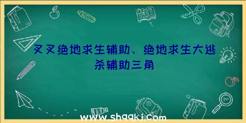 叉叉绝地求生辅助、绝地求生大逃杀辅助三角