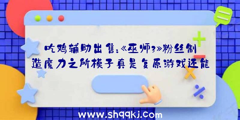 吃鸡辅助出售：《巫师3》粉丝制造魔力之所模子真是复原游戏还能发光