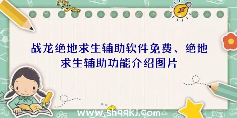 战龙绝地求生辅助软件免费、绝地求生辅助功能介绍图片