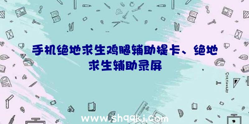 手机绝地求生鸡腿辅助提卡、绝地求生辅助录屏