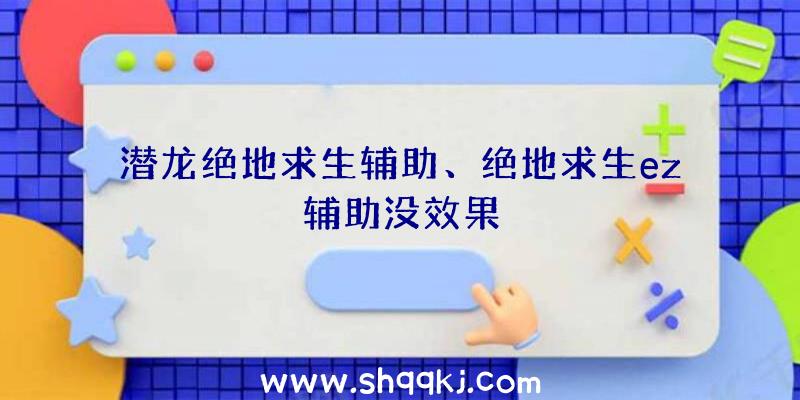 潜龙绝地求生辅助、绝地求生ez辅助没效果