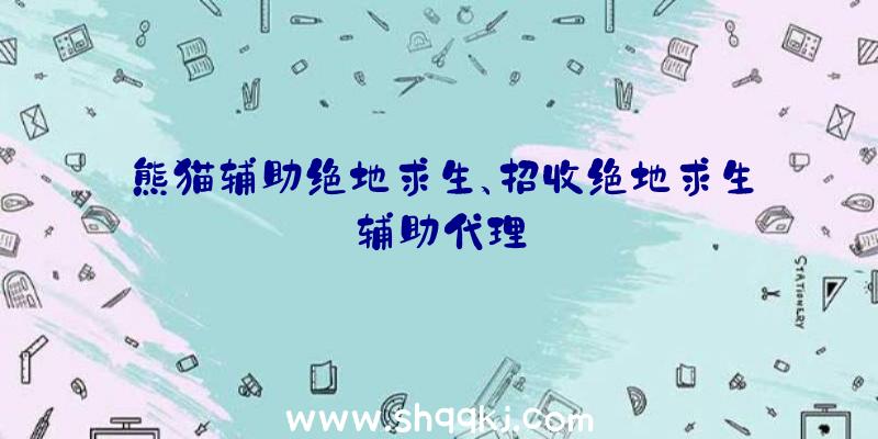 熊猫辅助绝地求生、招收绝地求生辅助代理