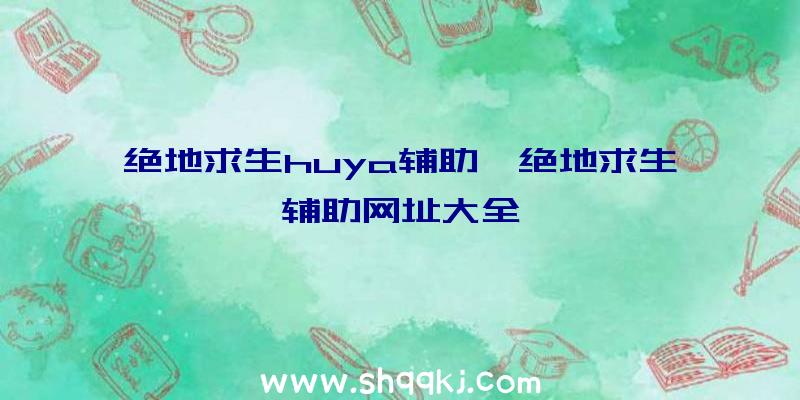 绝地求生huya辅助、绝地求生辅助网址大全