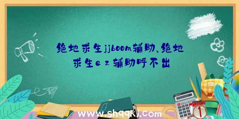 绝地求生jjboom辅助、绝地求生ez辅助呼不出