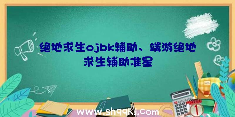 绝地求生ojbk辅助、端游绝地求生辅助准星