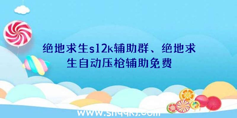 绝地求生s12k辅助群、绝地求生自动压枪辅助免费