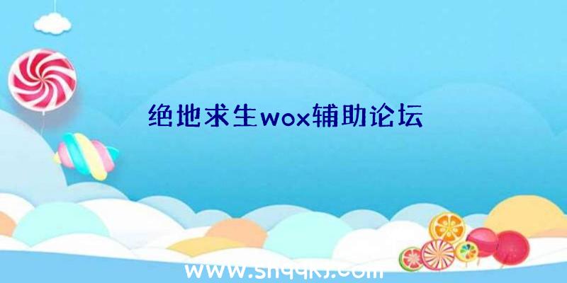 绝地求生wox辅助论坛