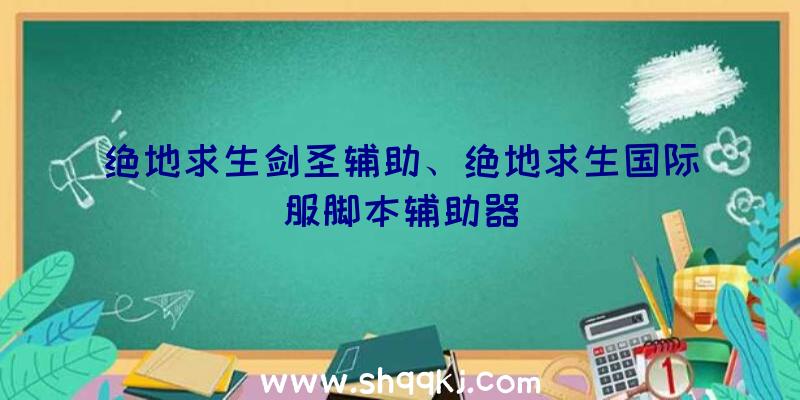 绝地求生剑圣辅助、绝地求生国际服脚本辅助器