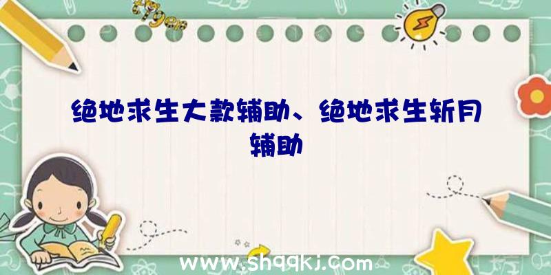 绝地求生大款辅助、绝地求生斩月辅助