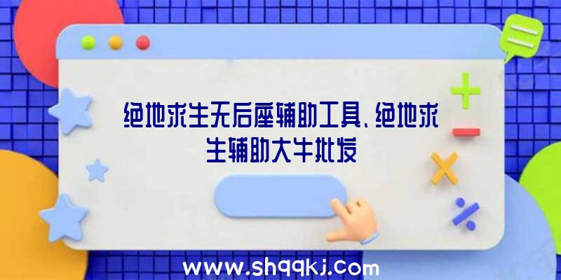 绝地求生无后座辅助工具、绝地求生辅助大牛批发