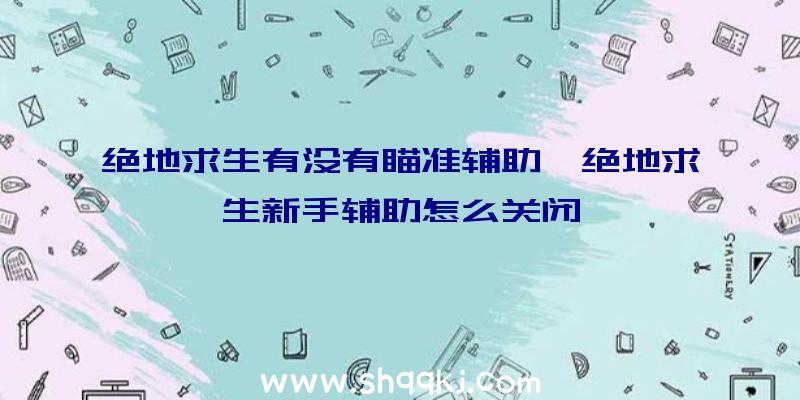 绝地求生有没有瞄准辅助、绝地求生新手辅助怎么关闭