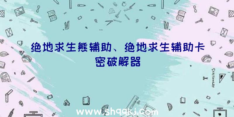 绝地求生熊辅助、绝地求生辅助卡密破解器