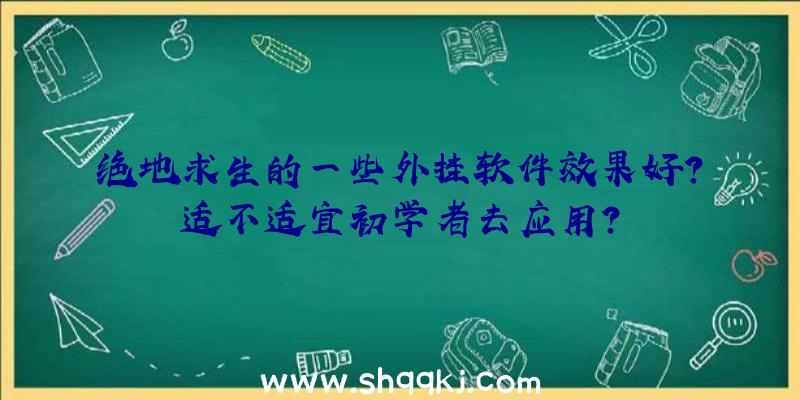 绝地求生的一些外挂软件效果好？适不适宜初学者去应用？