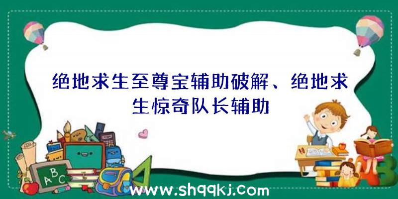 绝地求生至尊宝辅助破解、绝地求生惊奇队长辅助