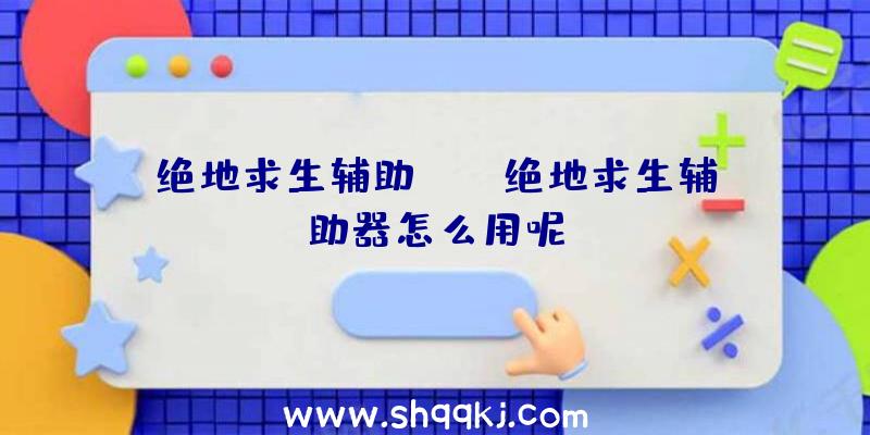 绝地求生辅助kof、绝地求生辅助器怎么用呢