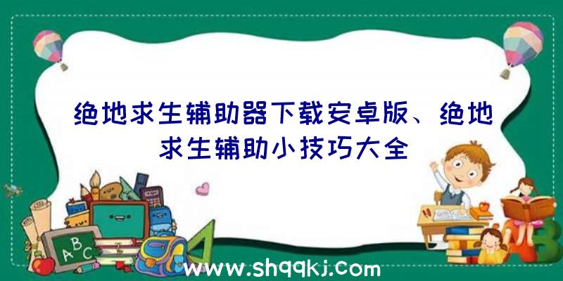 绝地求生辅助器下载安卓版、绝地求生辅助小技巧大全