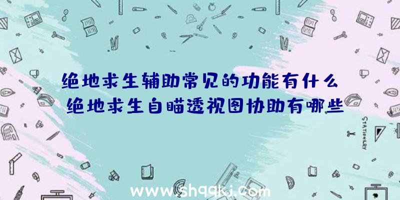 绝地求生辅助常见的功能有什么？（绝地求生自瞄透视图协助有哪些要掌握的）