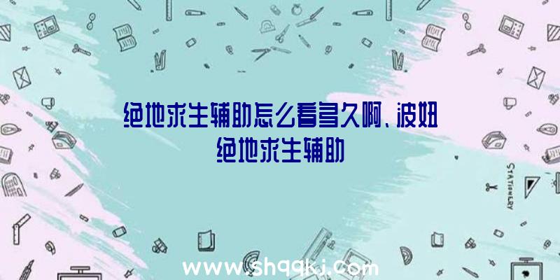 绝地求生辅助怎么看多久啊、波妞绝地求生辅助