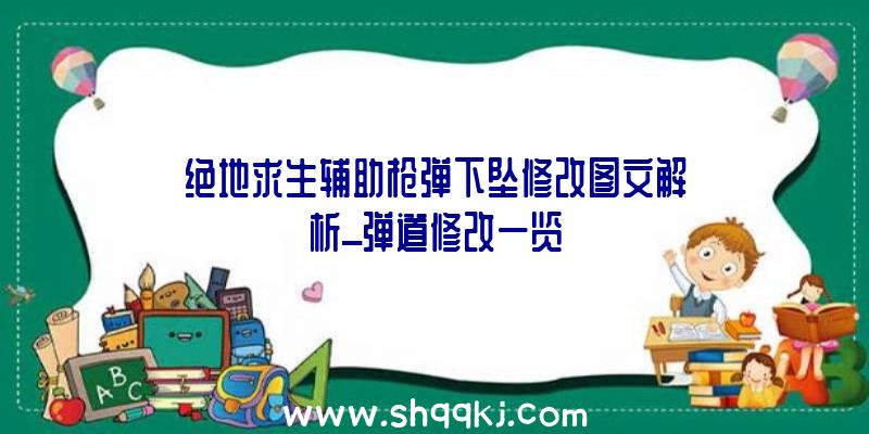 绝地求生辅助枪弹下坠修改图文解析_弹道修改一览