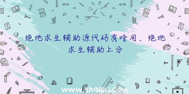 绝地求生辅助源代码有啥用、绝地求生辅助上分