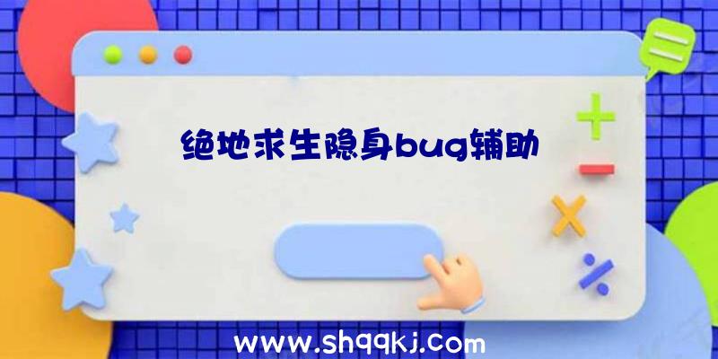 绝地求生隐身bug辅助