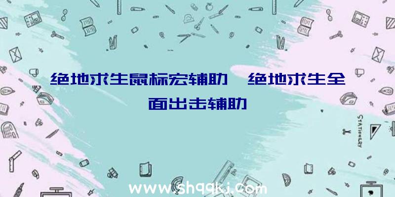 绝地求生鼠标宏辅助、绝地求生全面出击辅助