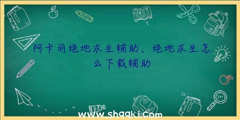 阿卡丽绝地求生辅助、绝地求生怎么下载辅助