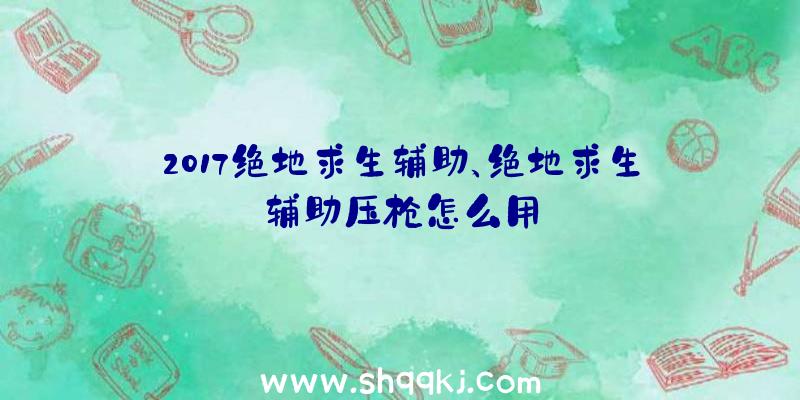 2017绝地求生辅助、绝地求生辅助压枪怎么用