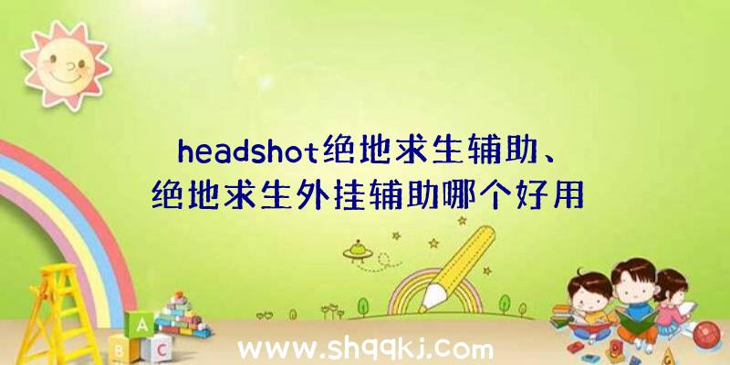 headshot绝地求生辅助、绝地求生外挂辅助哪个好用