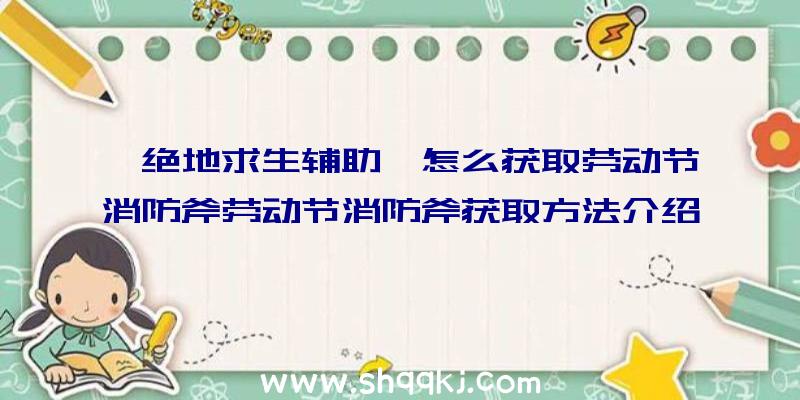 《绝地求生辅助》怎么获取劳动节消防斧劳动节消防斧获取方法介绍