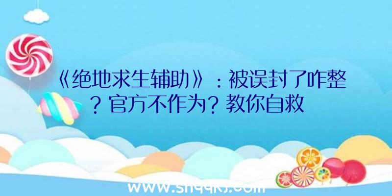 《绝地求生辅助》：被误封了咋整？官方不作为？教你自救