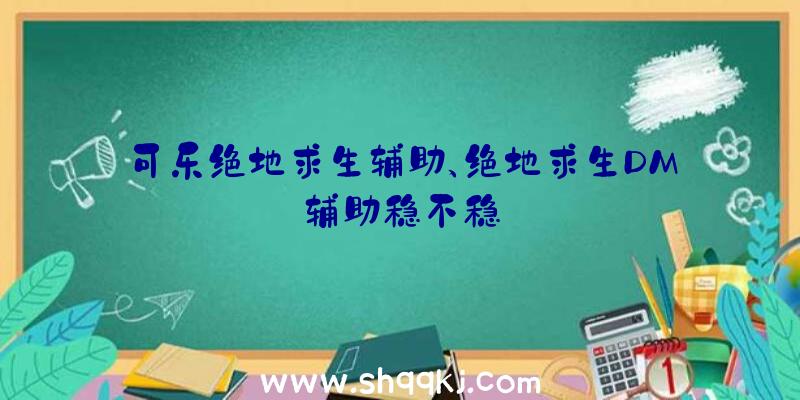 可乐绝地求生辅助、绝地求生DM辅助稳不稳