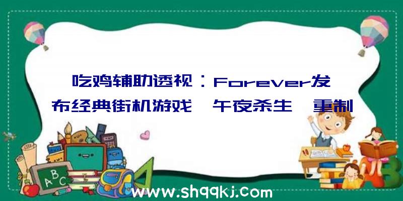 吃鸡辅助透视：Forever发布经典街机游戏《午夜杀生》重制版今朝详细刊行日期尚未发布