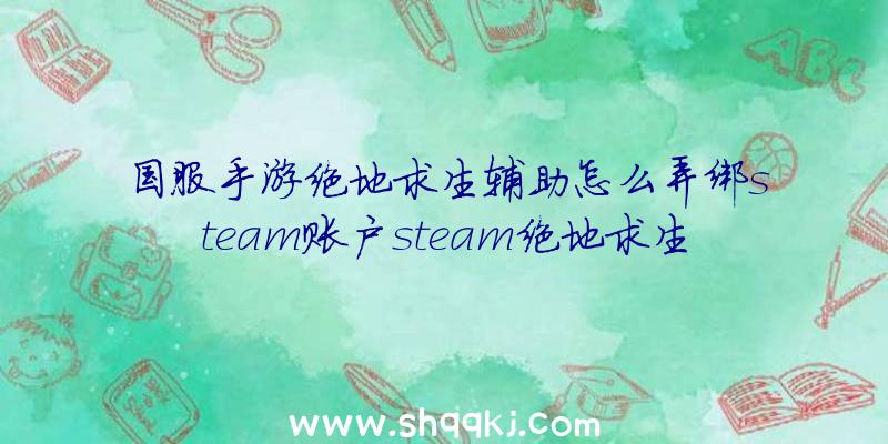 国服手游绝地求生辅助怎么弄绑steam账户steam绝地求生辅助国服手游