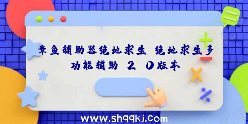 章鱼辅助器绝地求生、绝地求生多功能辅助V2.0版本