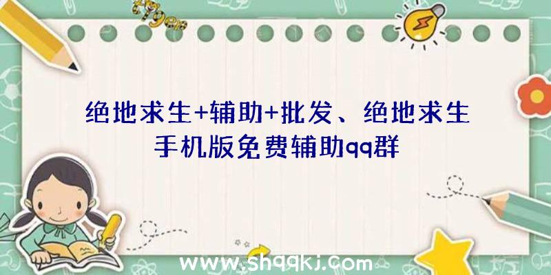 绝地求生+辅助+批发、绝地求生手机版免费辅助qq群