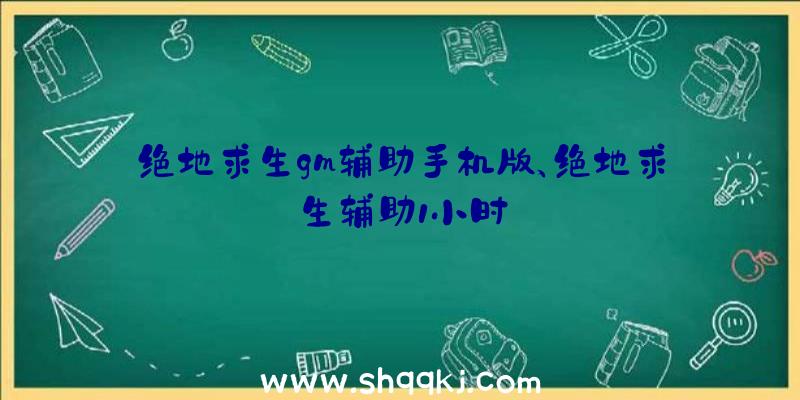 绝地求生gm辅助手机版、绝地求生辅助1小时