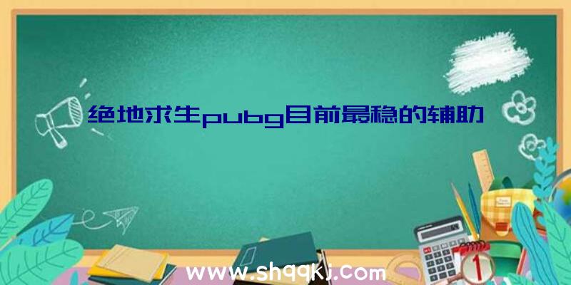 绝地求生pubg目前最稳的辅助