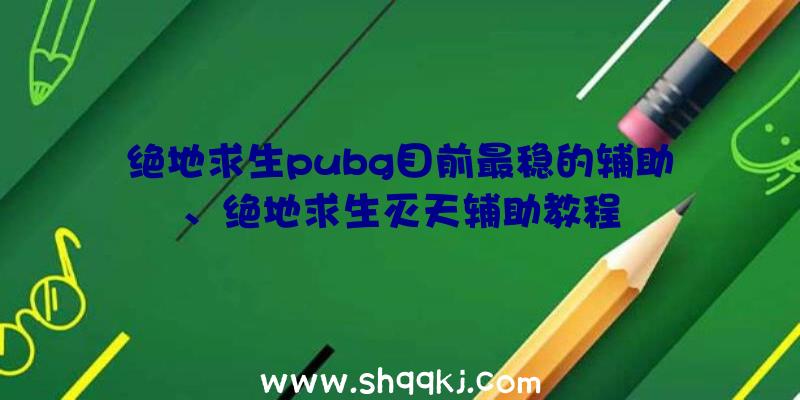 绝地求生pubg目前最稳的辅助、绝地求生灭天辅助教程