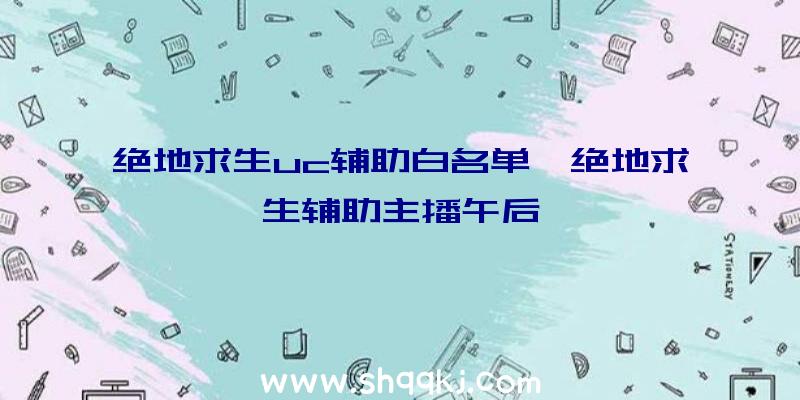 绝地求生uc辅助白名单、绝地求生辅助主播午后