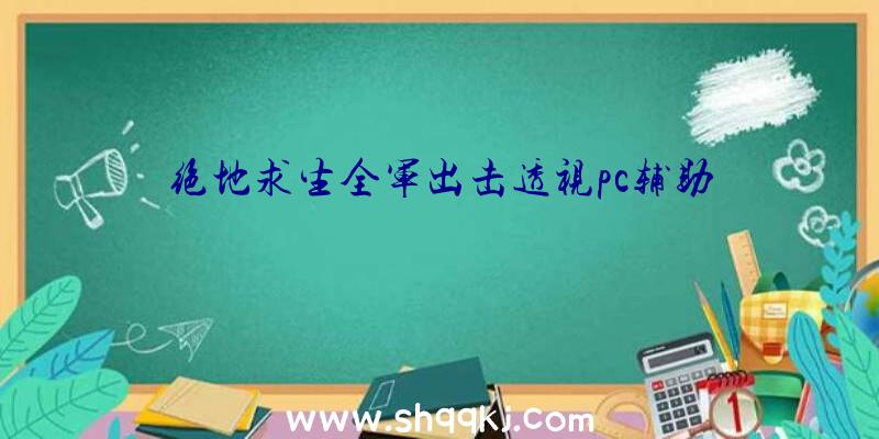 绝地求生全军出击透视pc辅助