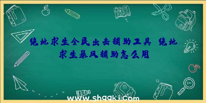 绝地求生全民出击辅助工具、绝地求生暴风辅助怎么用