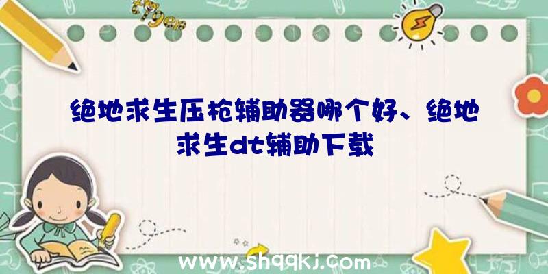 绝地求生压枪辅助器哪个好、绝地求生dt辅助下载