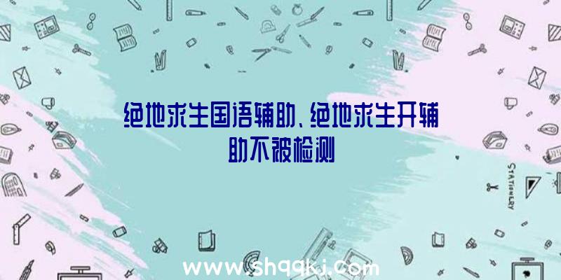 绝地求生国语辅助、绝地求生开辅助不被检测