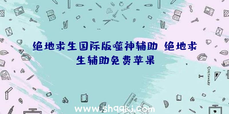 绝地求生国际版噬神辅助、绝地求生辅助免费苹果