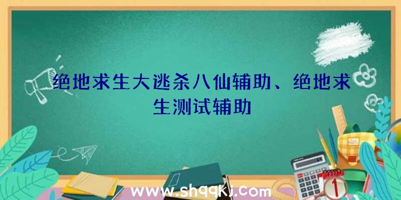 绝地求生大逃杀八仙辅助、绝地求生测试辅助