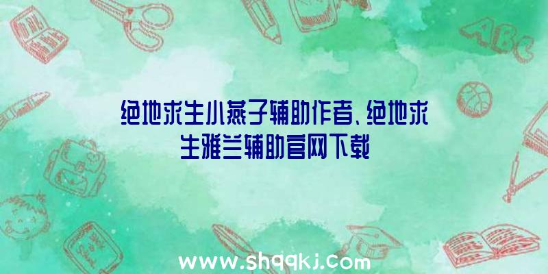 绝地求生小燕子辅助作者、绝地求生雅兰辅助官网下载