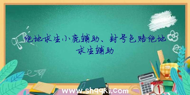 绝地求生小鹿辅助、封号包赔绝地求生辅助