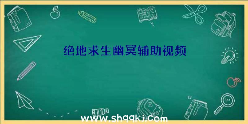 绝地求生幽冥辅助视频